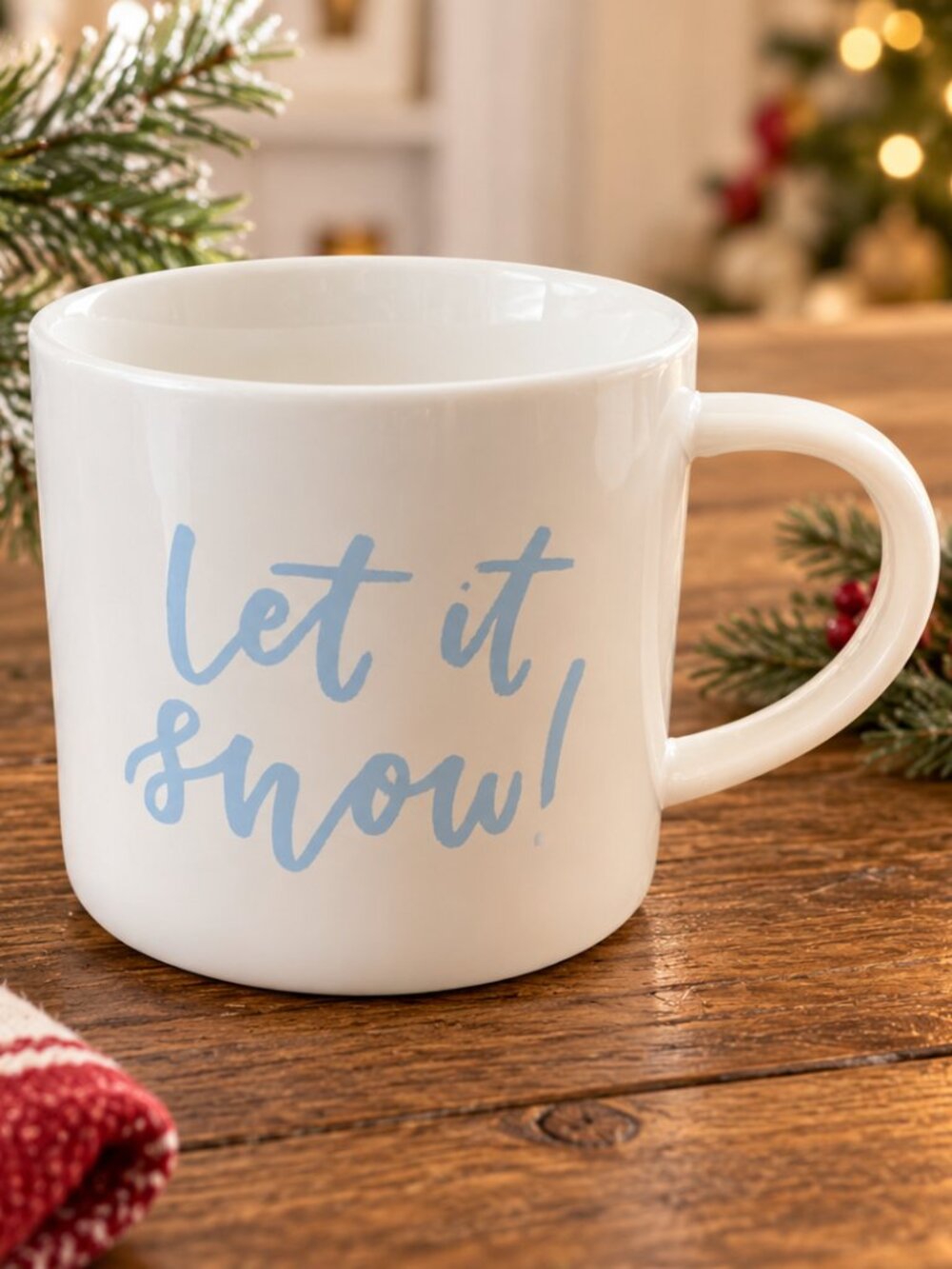 Opalhouse "Let it Snow" Porcelain Coffee Mug